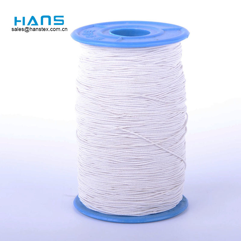 Hans China Factory Good Color Fastness Elastic Rubber Thread