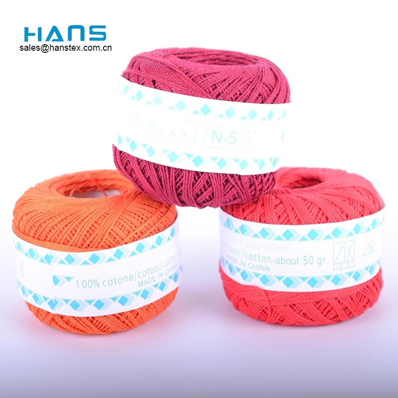 Hans Customized Logo Dyed Crochet Yarn