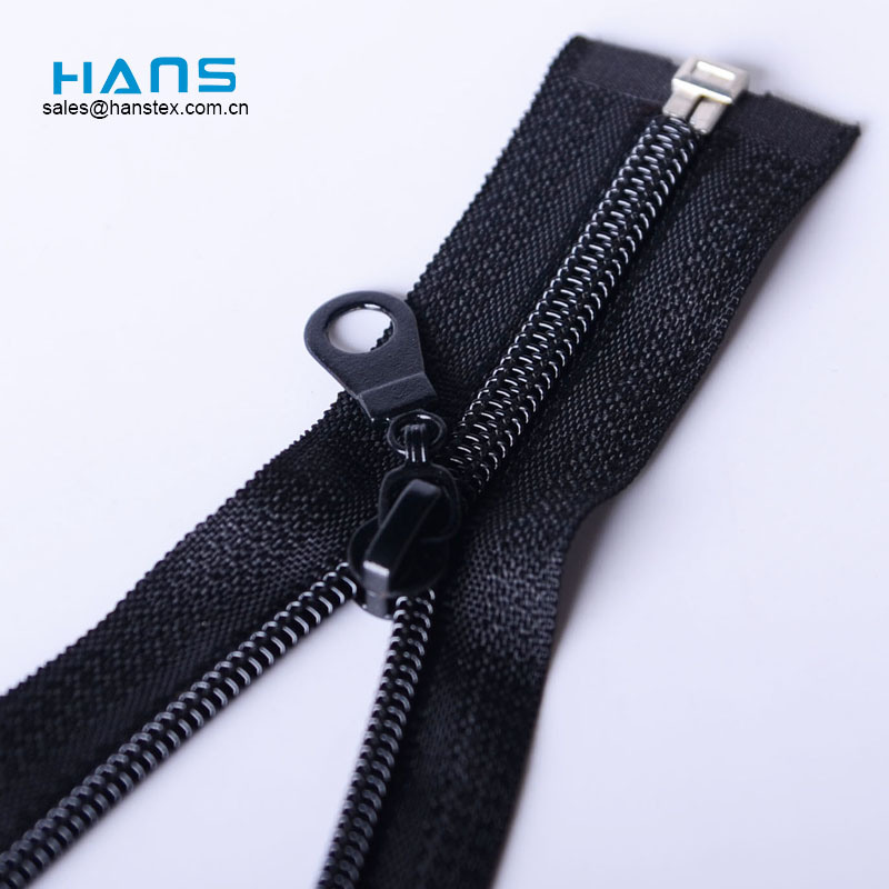 Hans Gold Supplier Fastness to Soaping Zipper for Bags