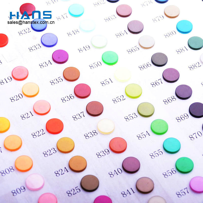 China Manufacturer Wholesale Print Logo Polyester Button