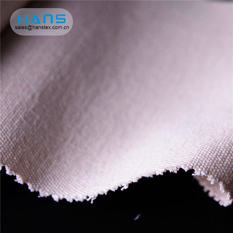 Hans Competitive Price Comfortable Coated Canvas Fabric for Bags