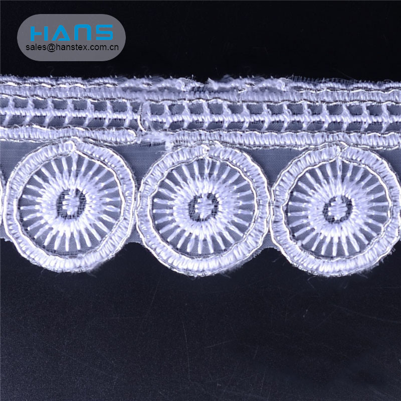 Hans Custom Manufactured Colorful Lace Manufacturer