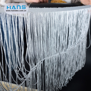 Hans Wholesale China Garment Accessories Leather Fringe Trim
