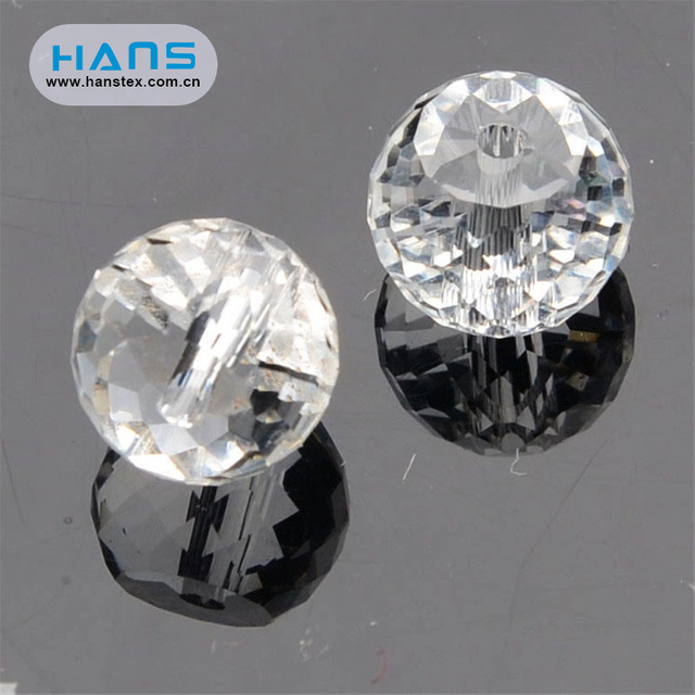 Hans Customized Service Sleek Bead with Crystal