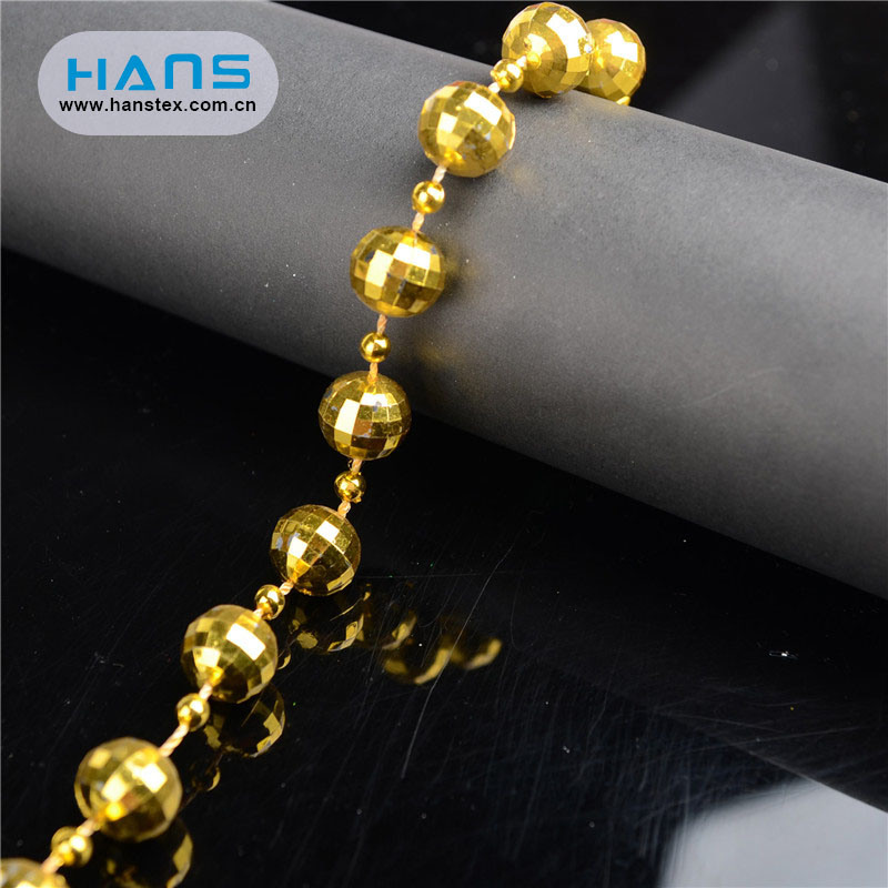 Hans Hot Selling Pretty Hollow Plastic Beads