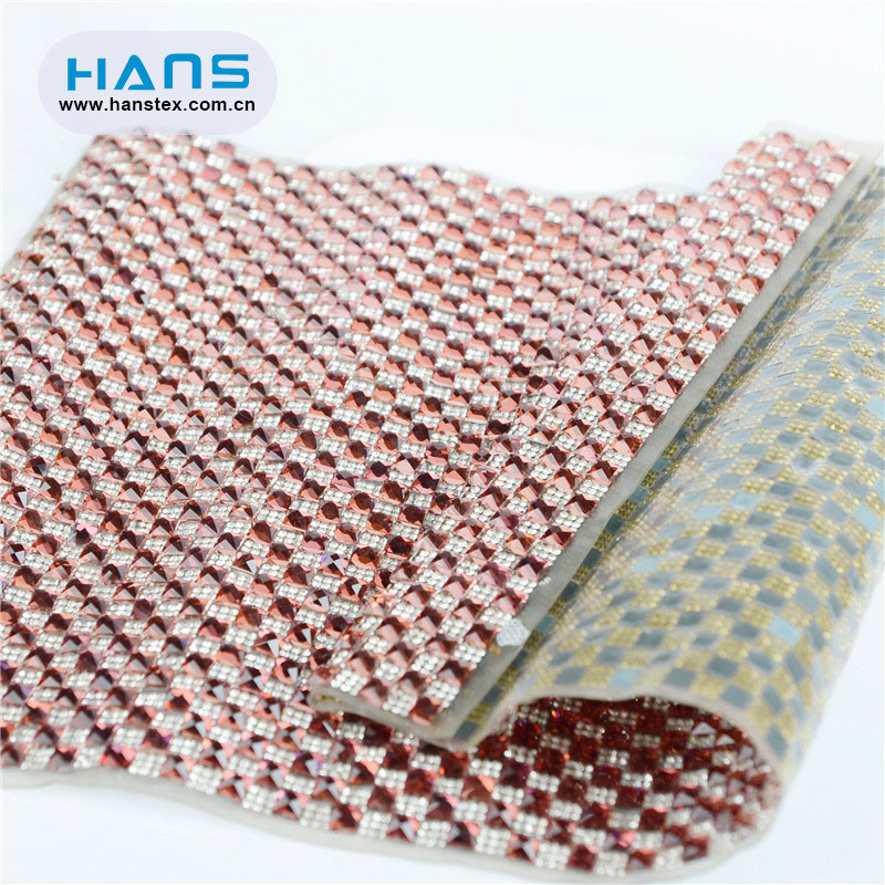 Hans ODM / OEM Design Hole Diamond Rhinestone Adhesive Sheet