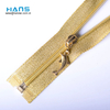 Hans Cheap Promotional Wholesale Multicolor Gold Zipper