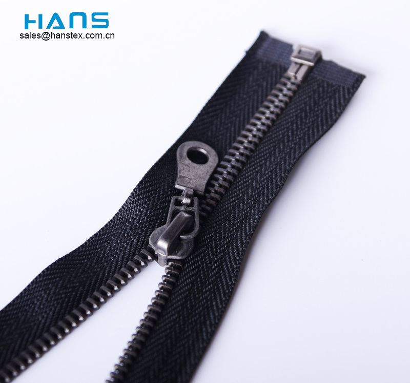 Hans Magnet Sewing Magic Logo Jeans Back Zipper