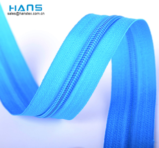 Hans Made in China High Strength Zipper in Rolls