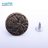 Hans Chinese Supplier New Design Jeans Metal Buttons