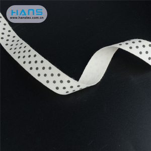 Hans Cheap Wholesale Garment Accessories Custom Printed Grosgrain Ribbon