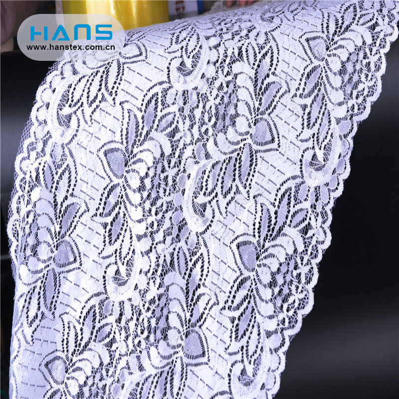 Hans Top Grade Fancy Wholesale Stretch Lace Fabric