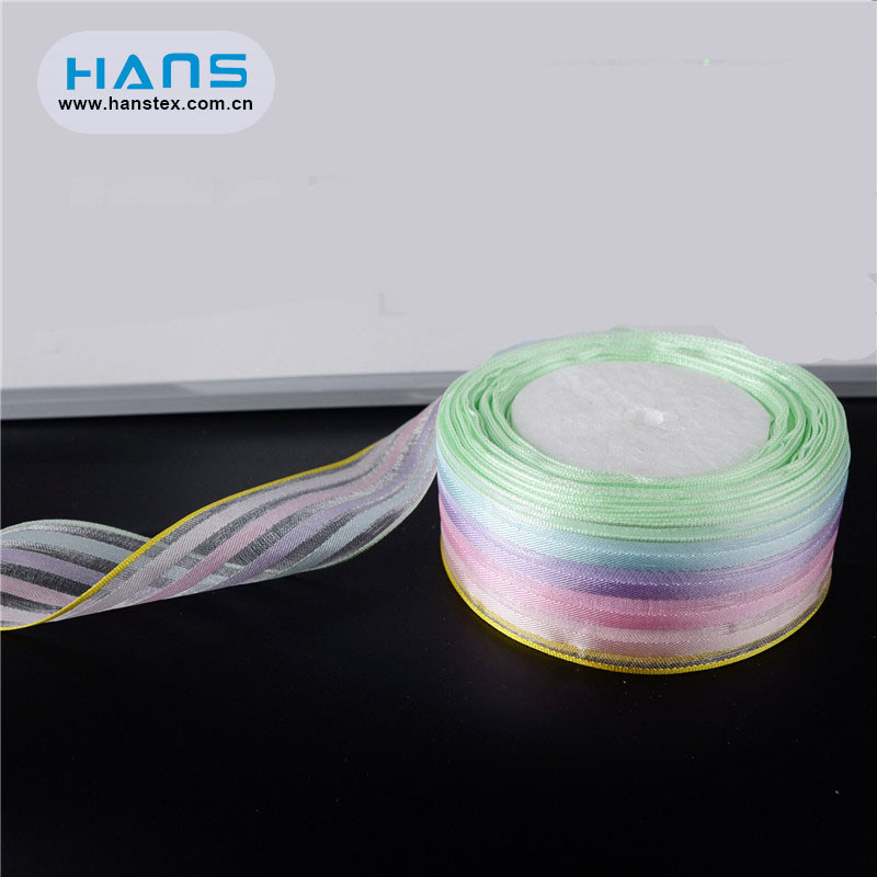 Hans Accept Custom Solid Color Hand Dyed Silk Ribbon