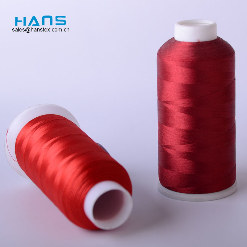 Hans High Quality OEM Durable Silk Embroidery Thread