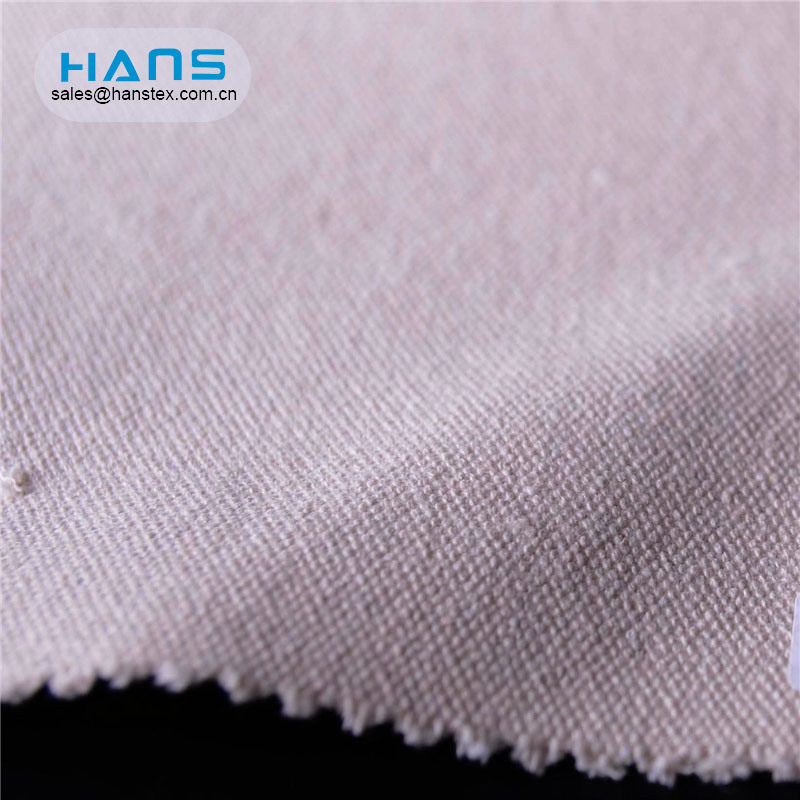 Hans Competitive Price Comfortable Coated Canvas Fabric for Bags