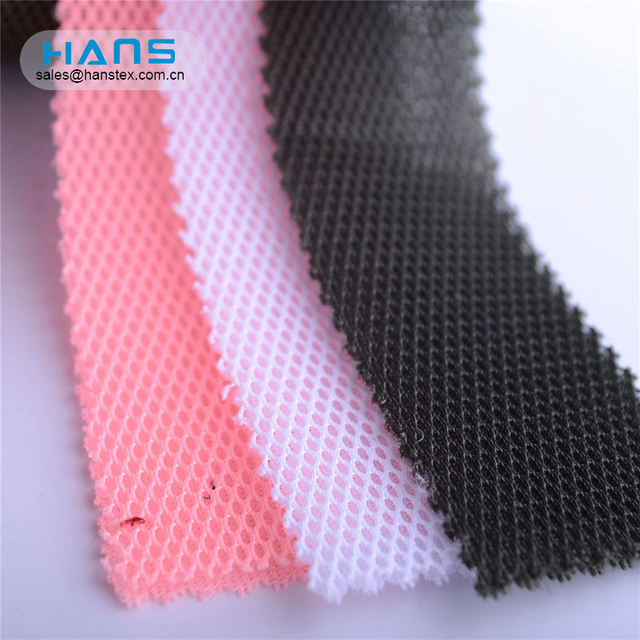 Hans Factory Hot Sales Knit Hole Mesh Net Fabric