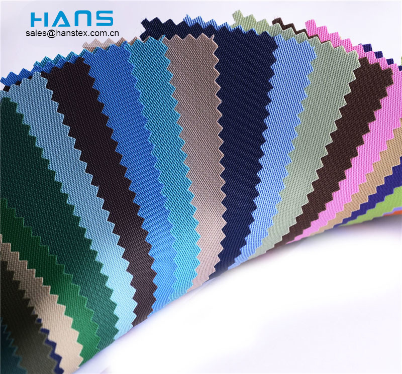 Hans Made in China Waterproof Oxford Fabric Bag Material