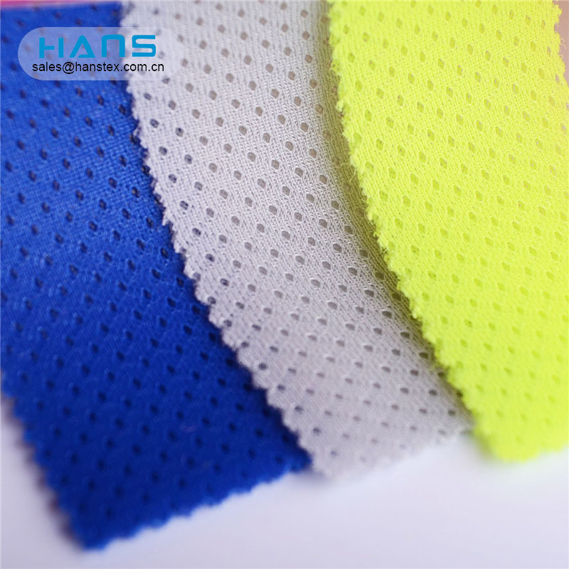Hans Newest Arrival Cooling Air Green Flexible Woven Mesh Fabric