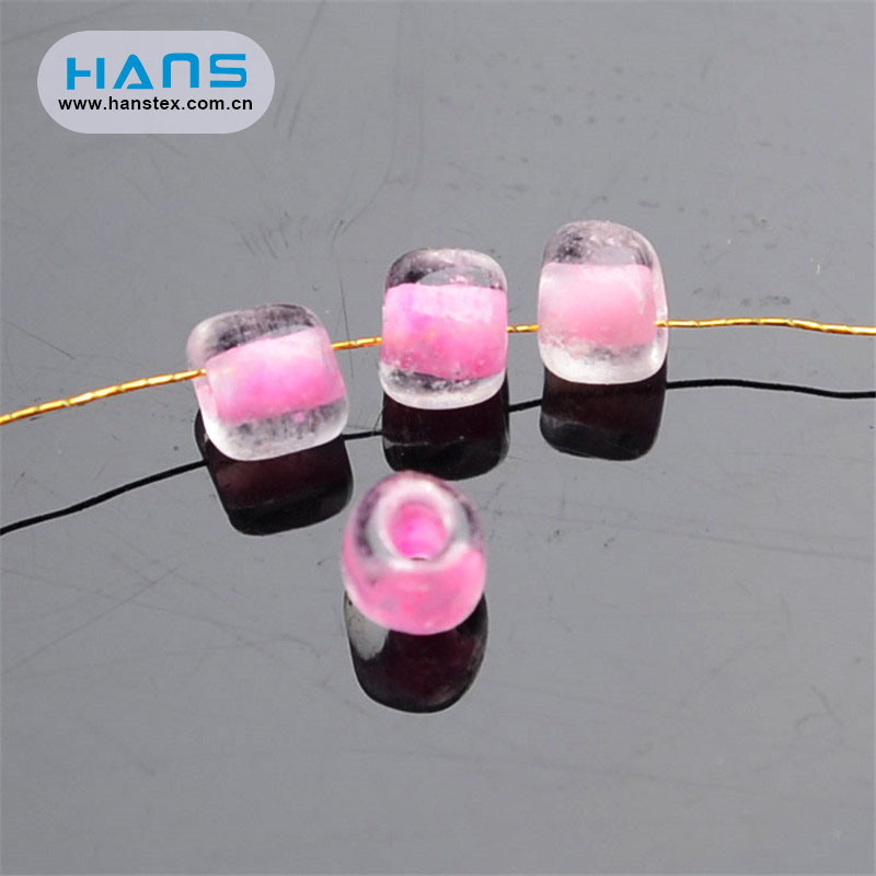 Hans Eco Friendly Transparent Crystal Beads Decorations