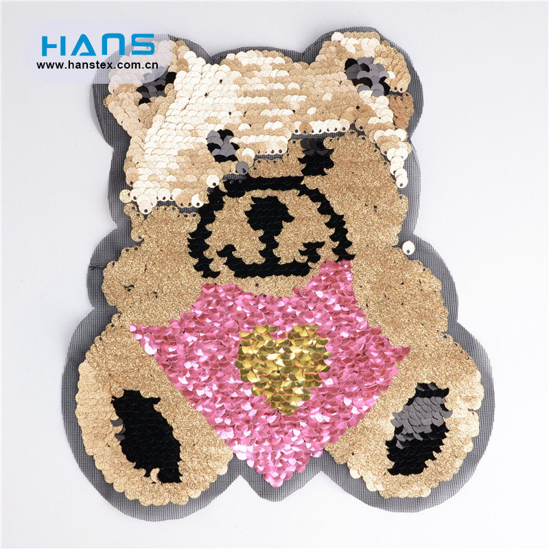 Hans Made in China Pretty Handmade Sequin Flowers