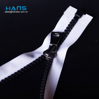 Hans Wholesale China High Strength Bag Zipper Plastic