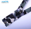 Hans Factory Direct Sale Mixed Colors Waterproof Nylon Printed Zipper