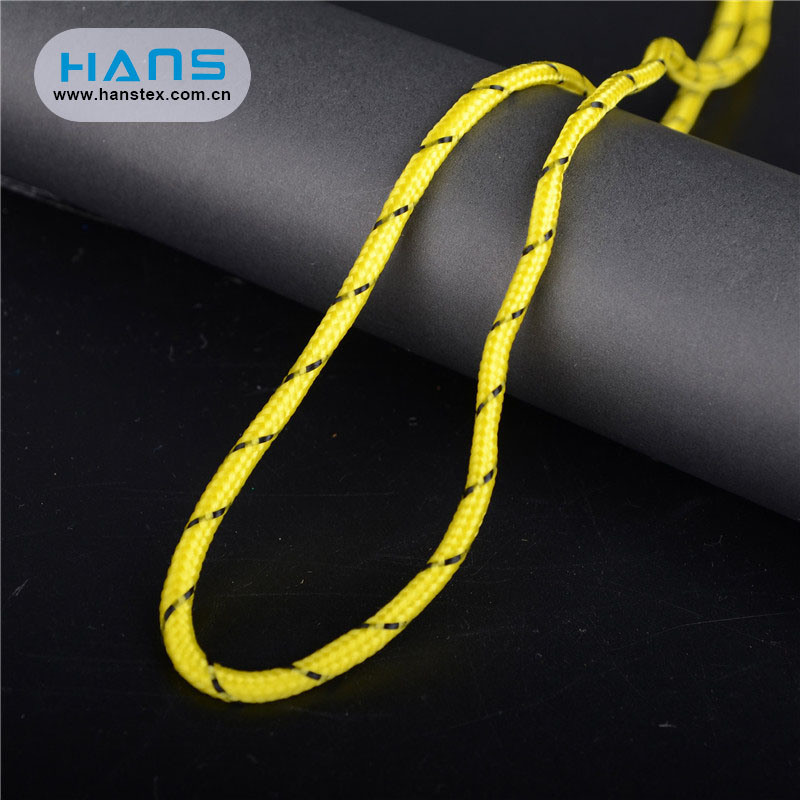 Hans Cheap Promotional Wholesale Soft Flat Nylon Rope
