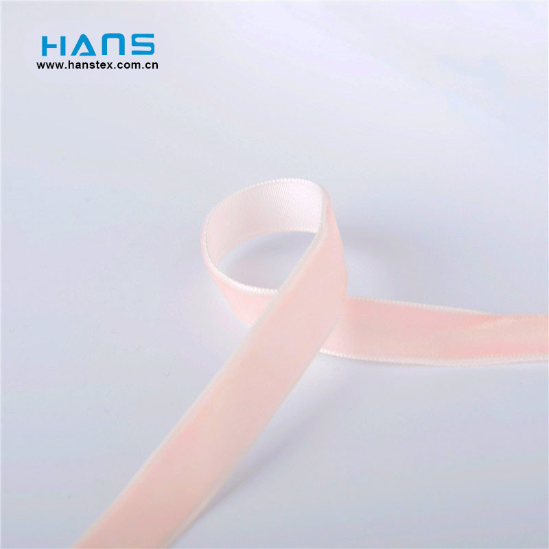 Hans Amazon Top Seller High Grade Stretch Velvet Ribbon