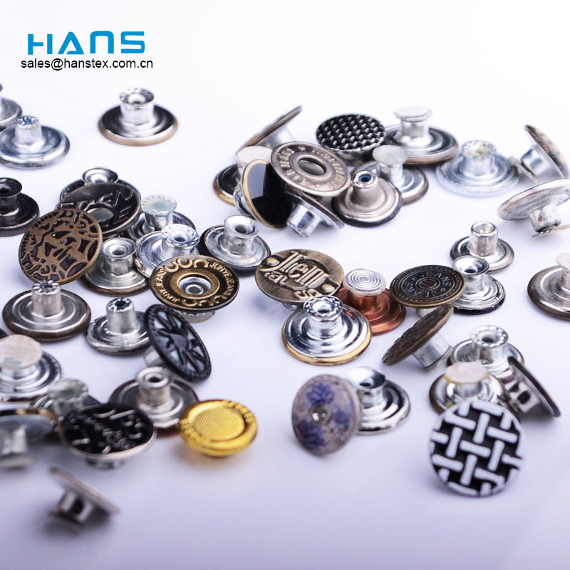 Hans Promotion Cheap Price Beautiful Custom Jean Buttons