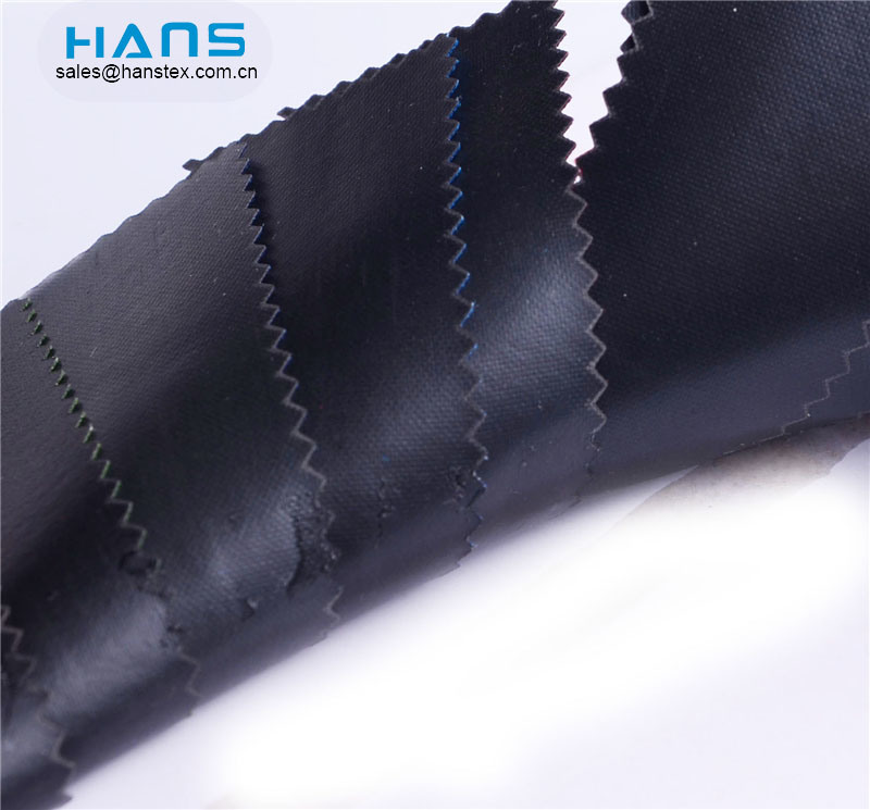 Hans New Well Designed Thick Polyester Bag Fabric
