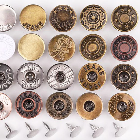 Hans Manufacturers in China Design Customized Button for Jeans