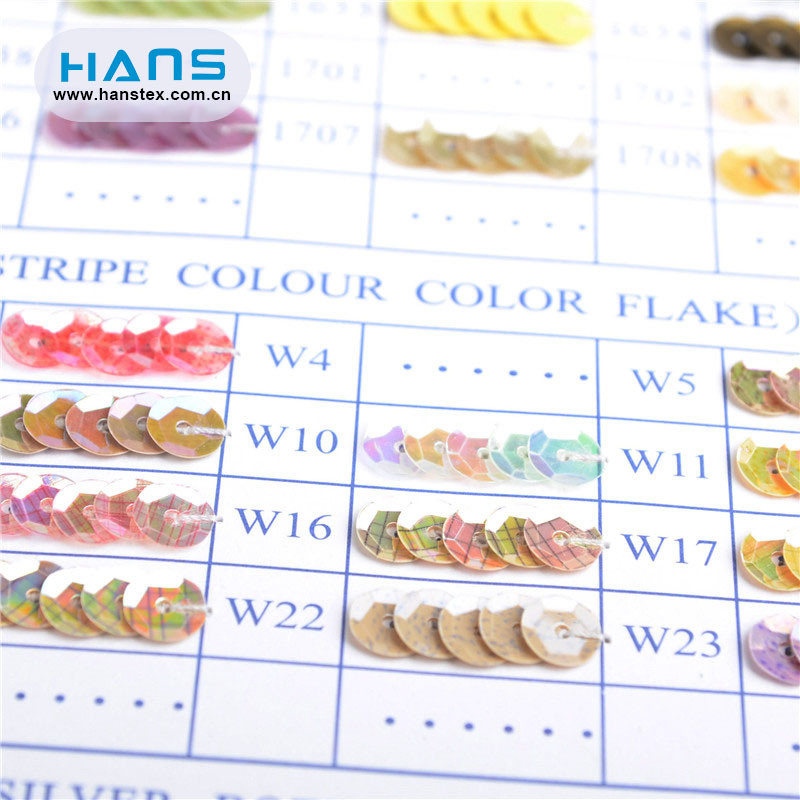 Hans High Quality OEM Loose Gold Sequin