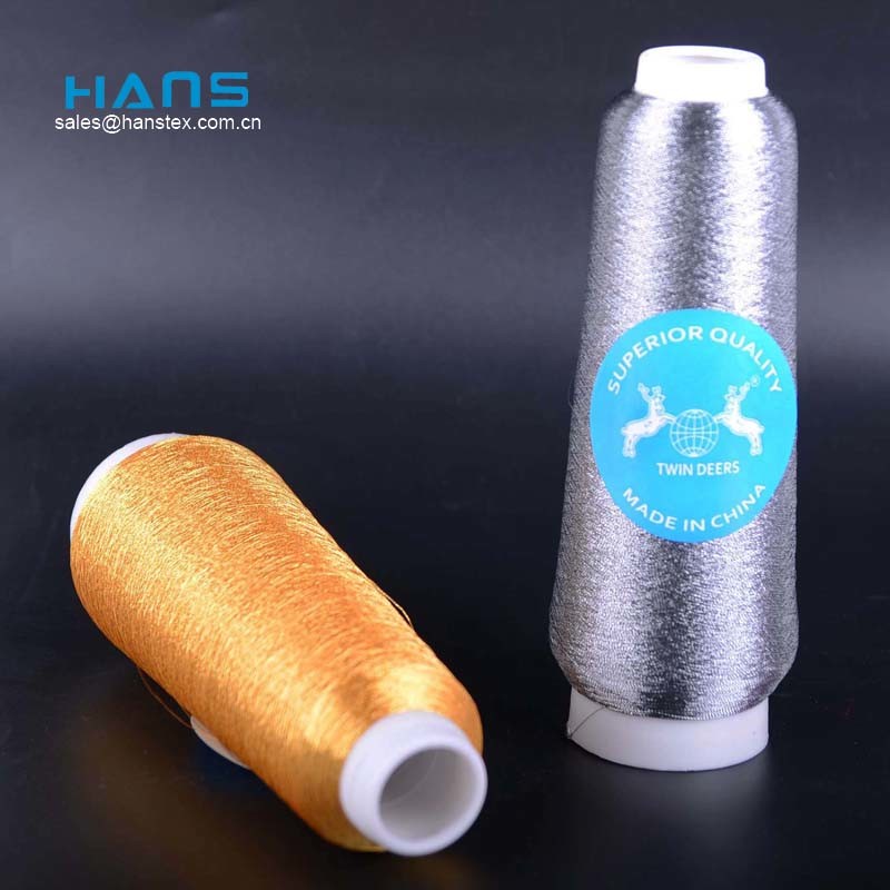 Hans New Well Designed Mixed Colors Gold Embroidery Thread