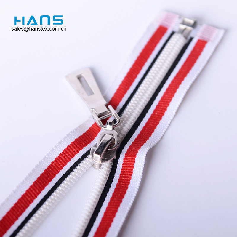 Hans Factory Manufacturer Color Wholesale Zippers