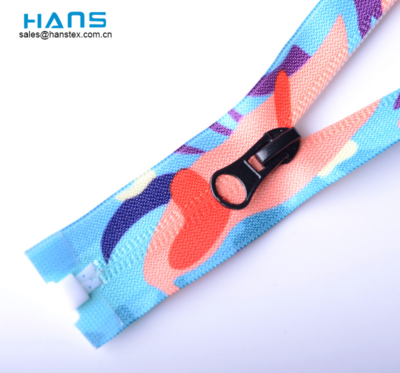 Hans Most Popular and Hot Color Nylon Zipper Waterproof