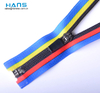 Hans Factory Direct Sale Mixed Colors Waterproof Nylon Printed Zipper