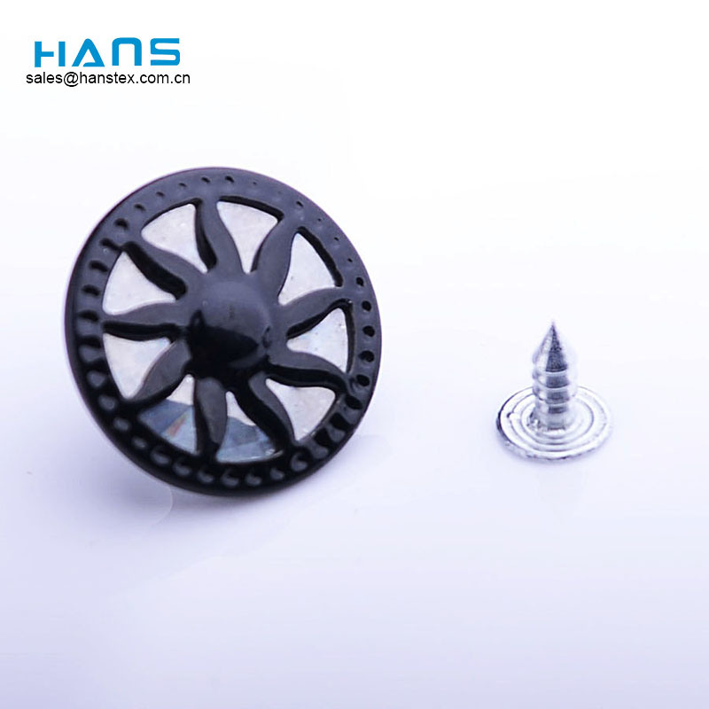 Hans Manufacturers in China Design Customized Button for Jeans