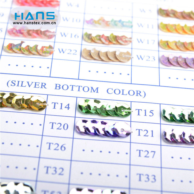 Hans High Quality OEM Loose Gold Sequin