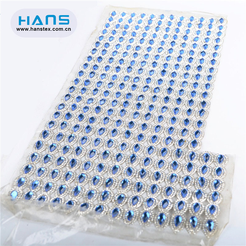 Hans Cheap Price Decorations Rhinestone Sheet Crystal