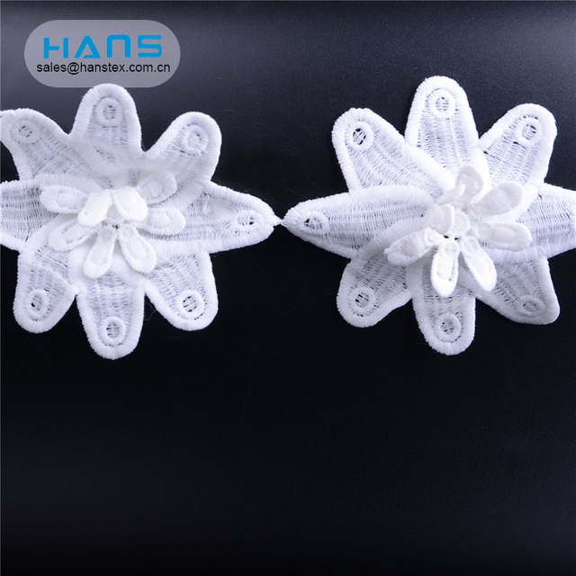 Hans Cheap Price Professional Design Guipir Lace Fabric