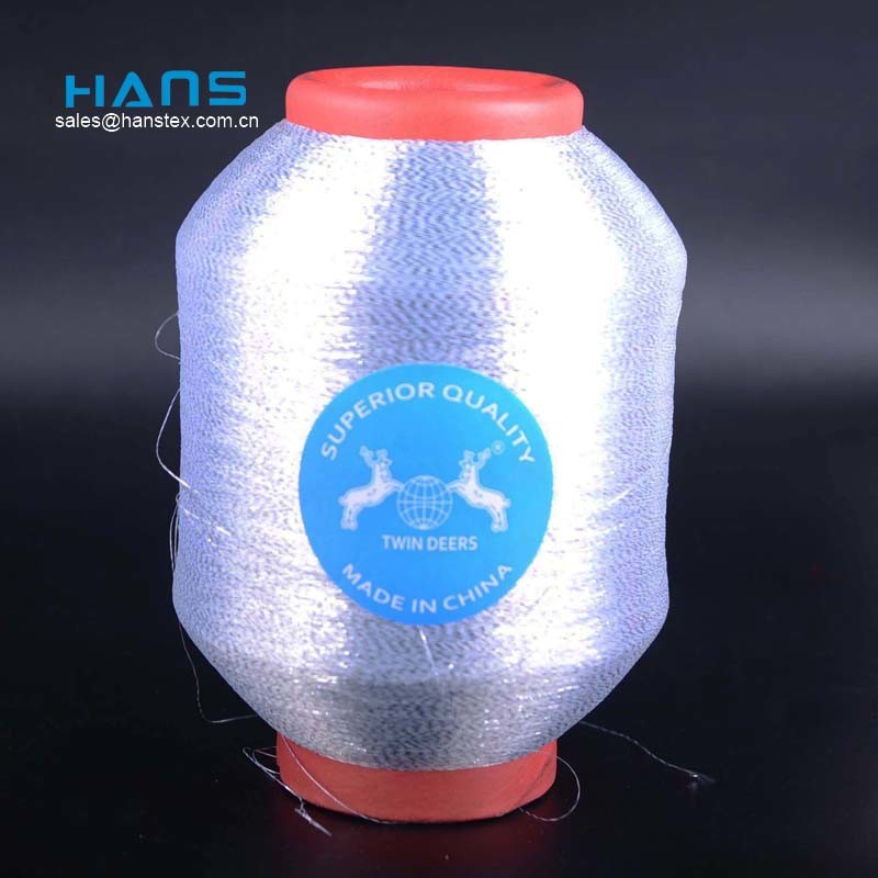 Hans Cheap Promotional Wholesale Bright Color Mh Type Real Gold Thread