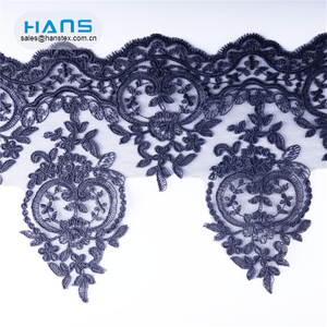 Hans Cheap Price Popular Big Heavy Lace Swiss Voile Lace