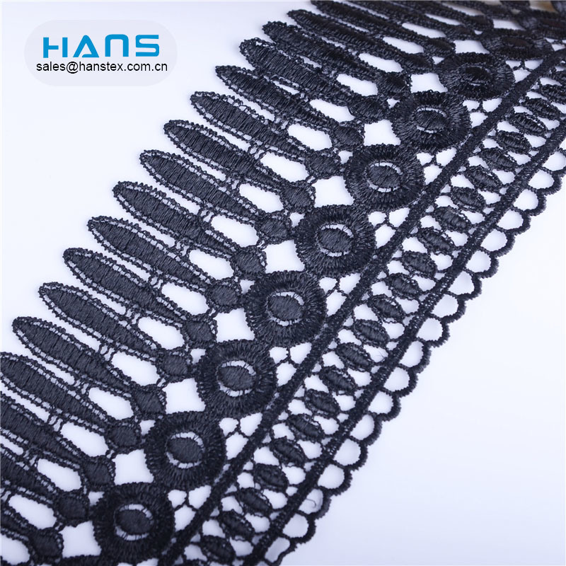 Hans Most Popular and Hot Dress Nylon Lace Fabric