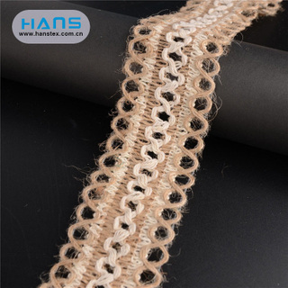 Hans Chinese Supplier Colorful Ribbon Jute