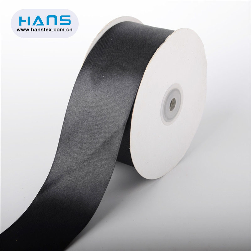 Hans 2019 Hot Sale Garment Accessories Two Color Satin Ribbon