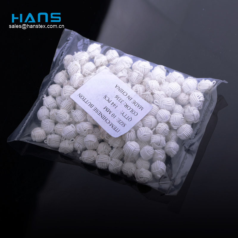 Hans Hot Selling Fashion Designed Clothes Handmade Chinese Button Knot