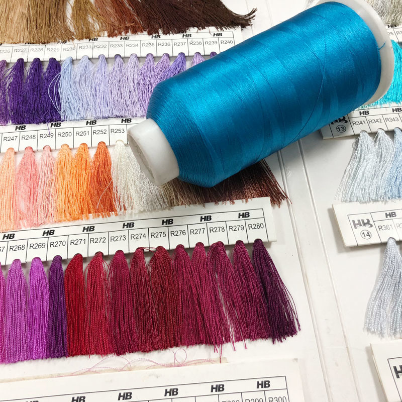 Hans Promotion Cheap Pirce Dyed Natural Silk Thread