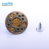 Hans Competitive Price with High Quality Clothing Custom Metal Jeans Button