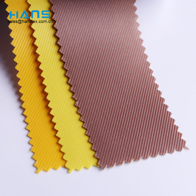 Hans New Design Product Cool 420d PVC Coat Polyester Fabric