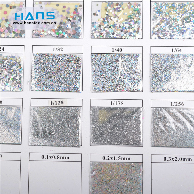 Hans Factory Directly Sell Clear Bulk Glitter Powder